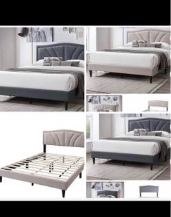 Queen Bed frame not including mattress