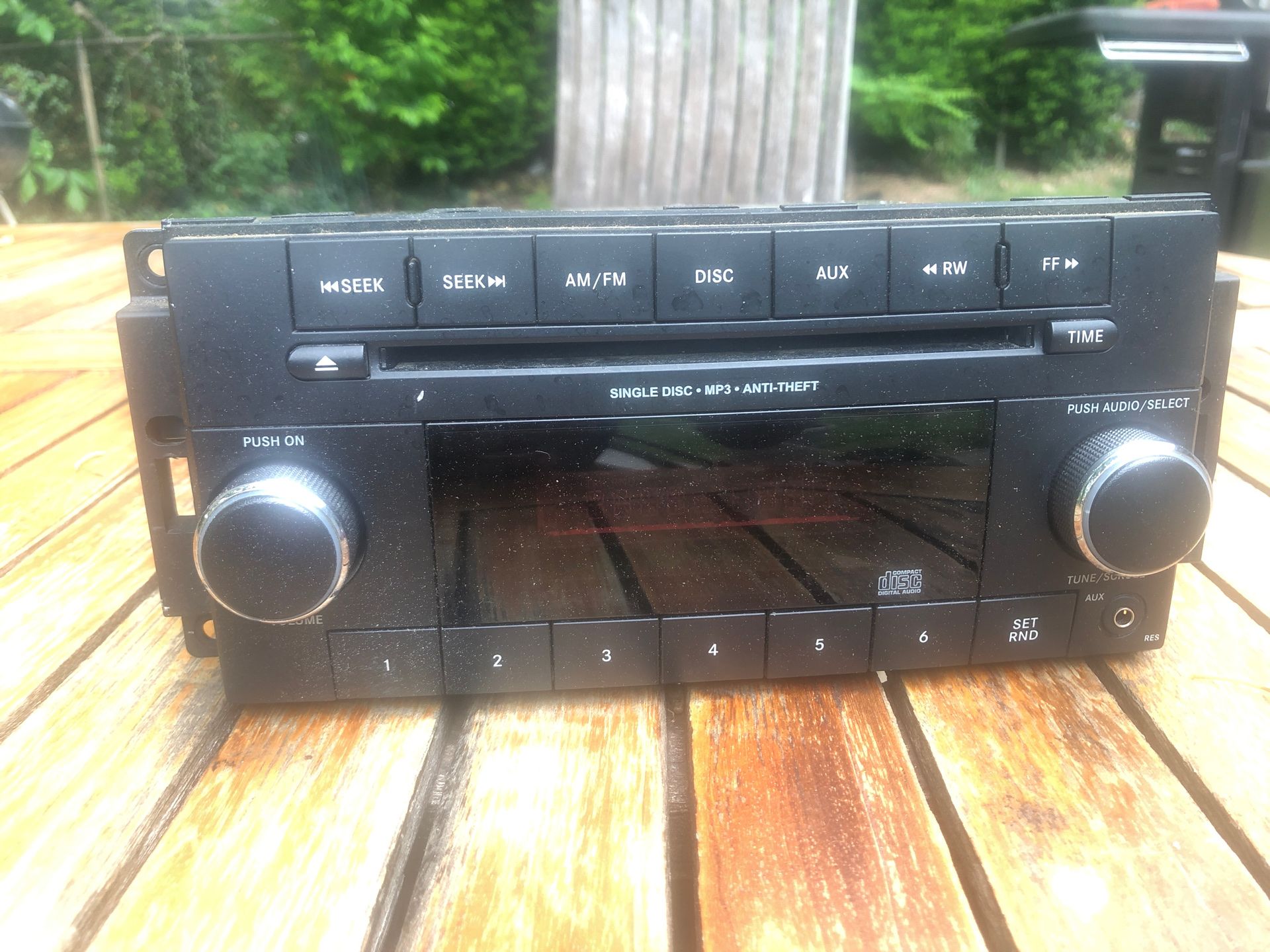 Car radio stereo