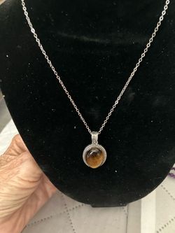 Genuine Tigers Eye Necklace