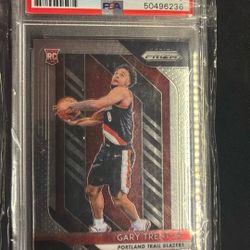 Gary Trent Jr Prizm Rookie PSA 9 