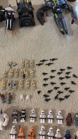 Star Wars mini figures and miscellaneous sets