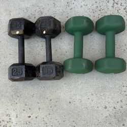 90 Pounds Dumbbell Set