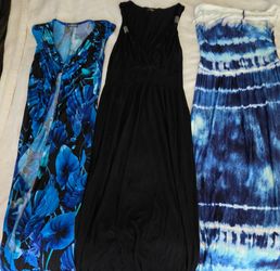 Women's dresses size Medium & one black jeans
