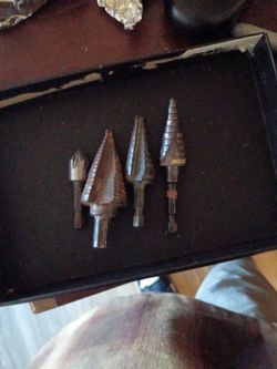Titanium Step Drill Bit set