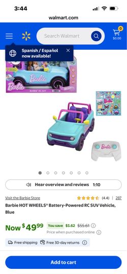 New Barbie Jeep
