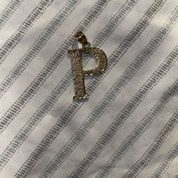 Real P 10k Gold Pendant