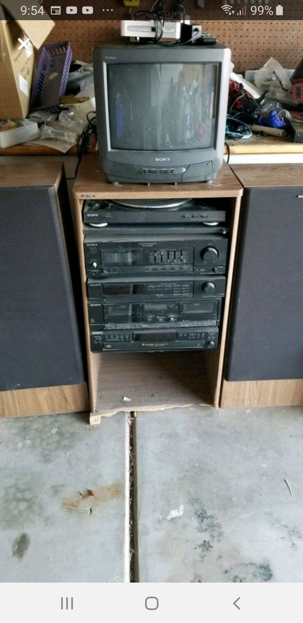 Sony stereo rack system 120.00 for Sale in Chandler, AZ OfferUp