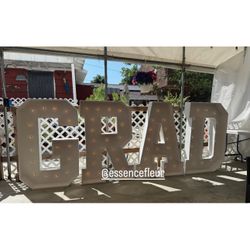 GRAD Marquee Letters 