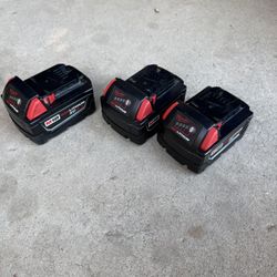 Milwakee Batteries