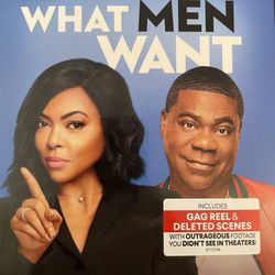 WHAT MEN WANT (Blu-Ray + DVD-2019) Taraji P. Henso + Tracy Morgan!