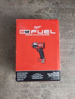 New Milwaukee 1/2" Mid-Torque Impact Wrench M18 - Tool Only.