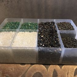 5 Types Of Small beads W/ Box Included