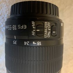 Canon Lens 18-55mm