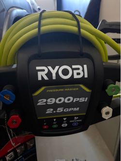 Ryobi power washer 2900
