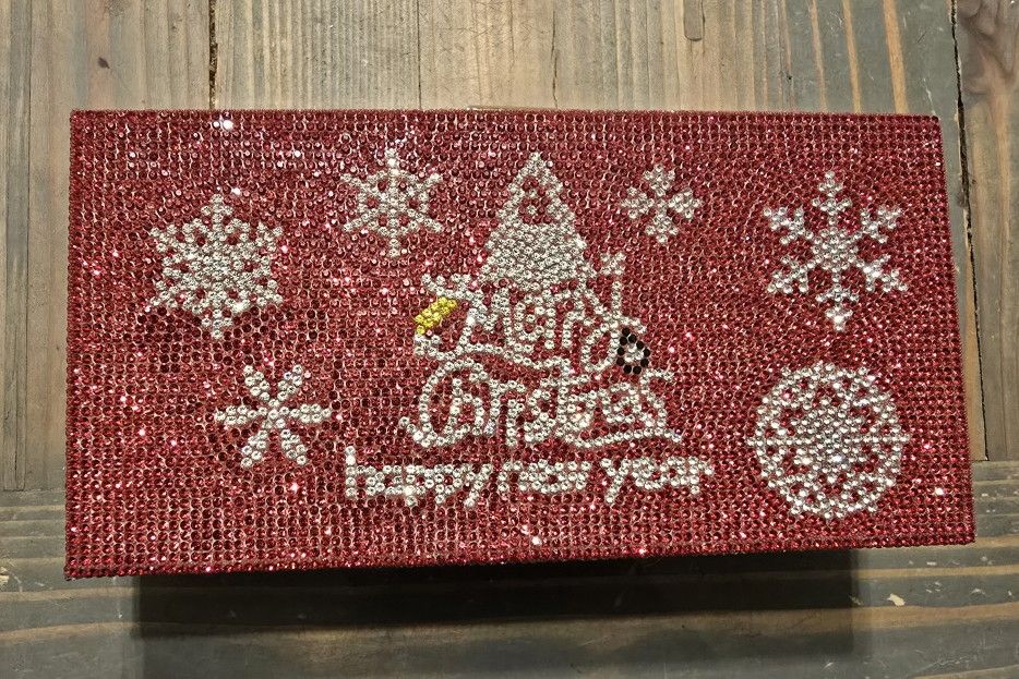 SOIMISS 1 Pc Christmas Tree Rhinestone Bag Girl Purse Crossbody Tote Bags for Women Toiletry Organizer De Mano Para Mujer Crossbody Clutch Rhinestones