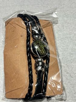 women's custom designed black bracelet