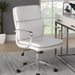 White OFFICE CHAIR / SILLA BLANCA PARA OFICINA 🔥