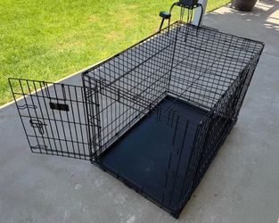 24X36 large, 2 door, collapsible dog crate