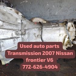 Transmission 2007 Nissan Frontier V6 