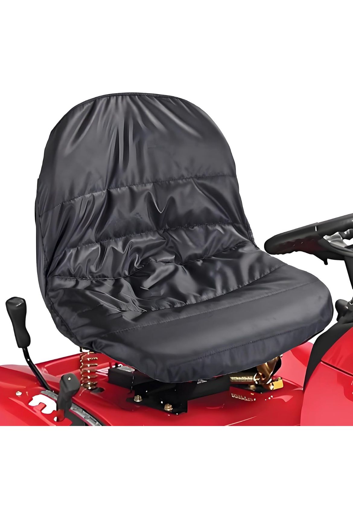 Riding Lawn Mower Seat Cover, 600D Waterproof Wear-Resistant Oxford Cloth, Heavy Duty Tractor Seat Cover for Most Lawnmowers