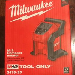 Milwaukee M12 Inflator 