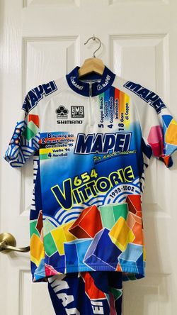 Mapei cycling jersey size 44 to 46, size medium unisex