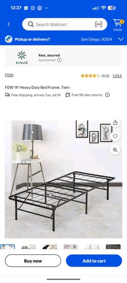 FOLDABLE TWIN BEDFRAMES+COVERED MATTRESSES