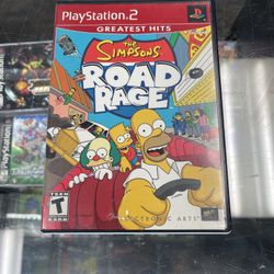 The Simpsons Road Rage Ps2 $25-$30 Each Gamehogs 11am-7pm