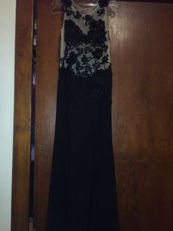 Black cocktail dress