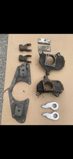 2500hd lowering kit