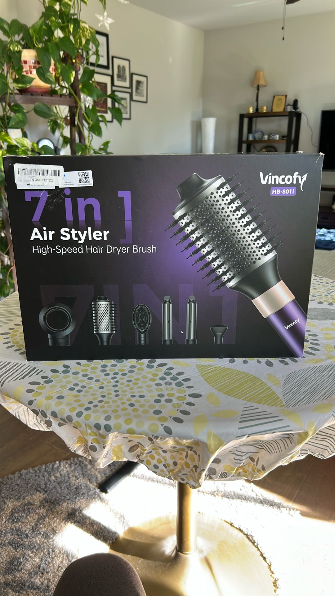 7 In 1 Air Styler Hair Brush 1200 Watt