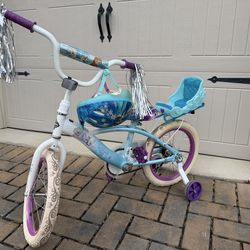 Huffy Disney Frozen Bike & Helmet Set
