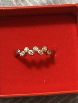 Womans Ring Size 7 Stamped  925 