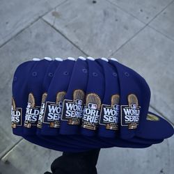 Dodgers World Series 2024 Fitted Hats 