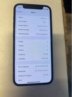 iPhone 12 mini blue