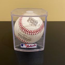 Chicago Cubs 2016 World Series Game Used Ball