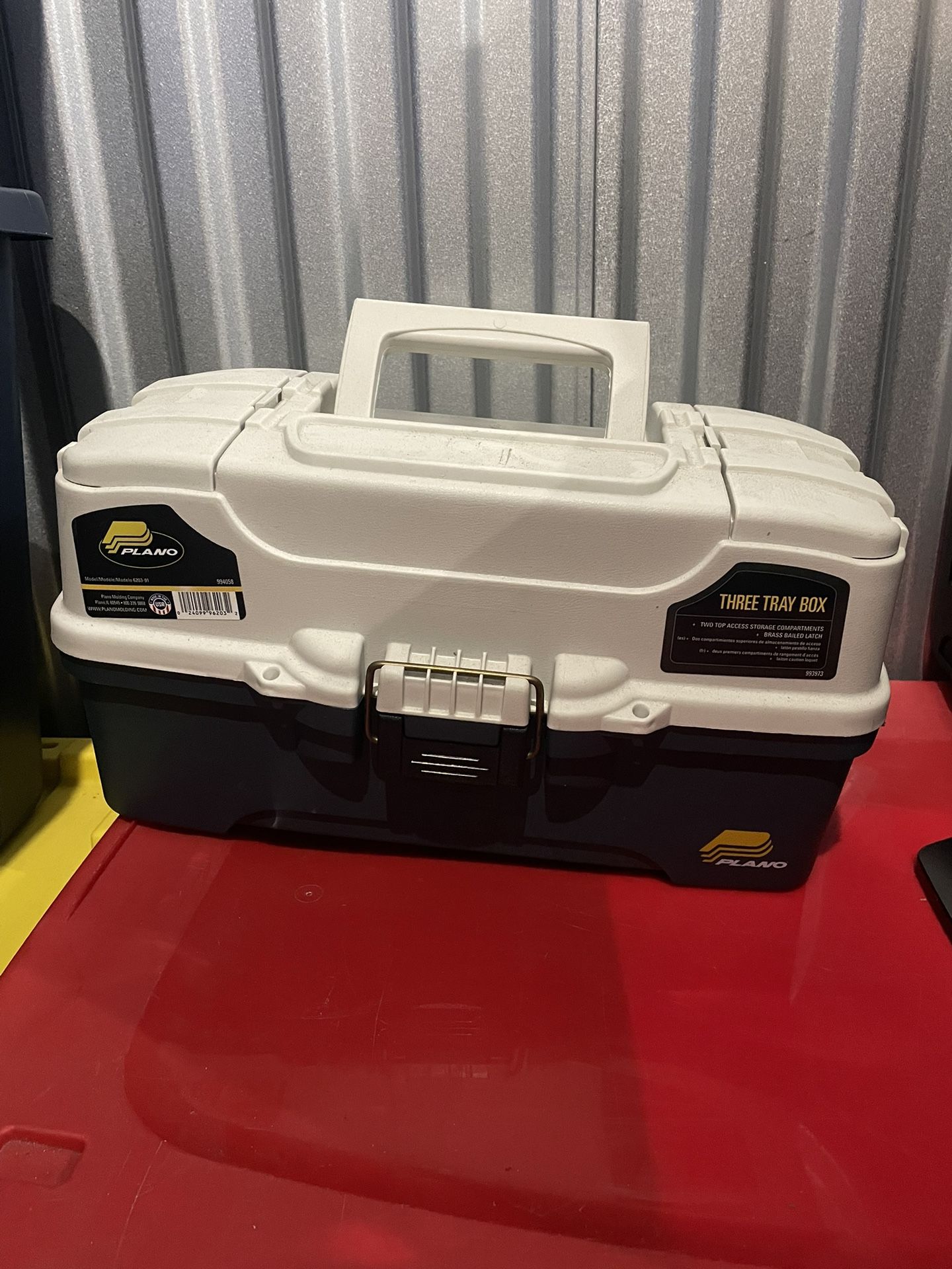 Brand New Tool Box Fishing Three Tray Box