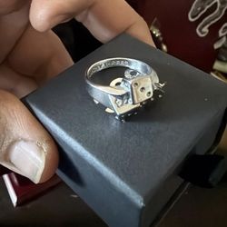 Half evil size 9 ring