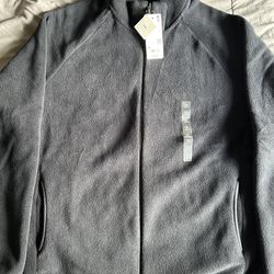 Brand New UNIQLO Fleece Full Zip Jacket XL 
