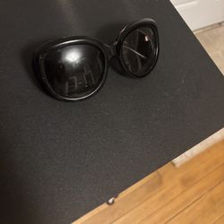 Salvatore Ferragamo Black Sunglasses 