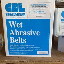 Wet Abrasive Belts