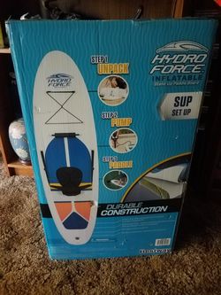 Inflatable paddel board