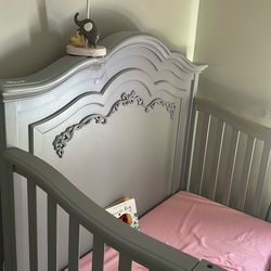 Gray Crib