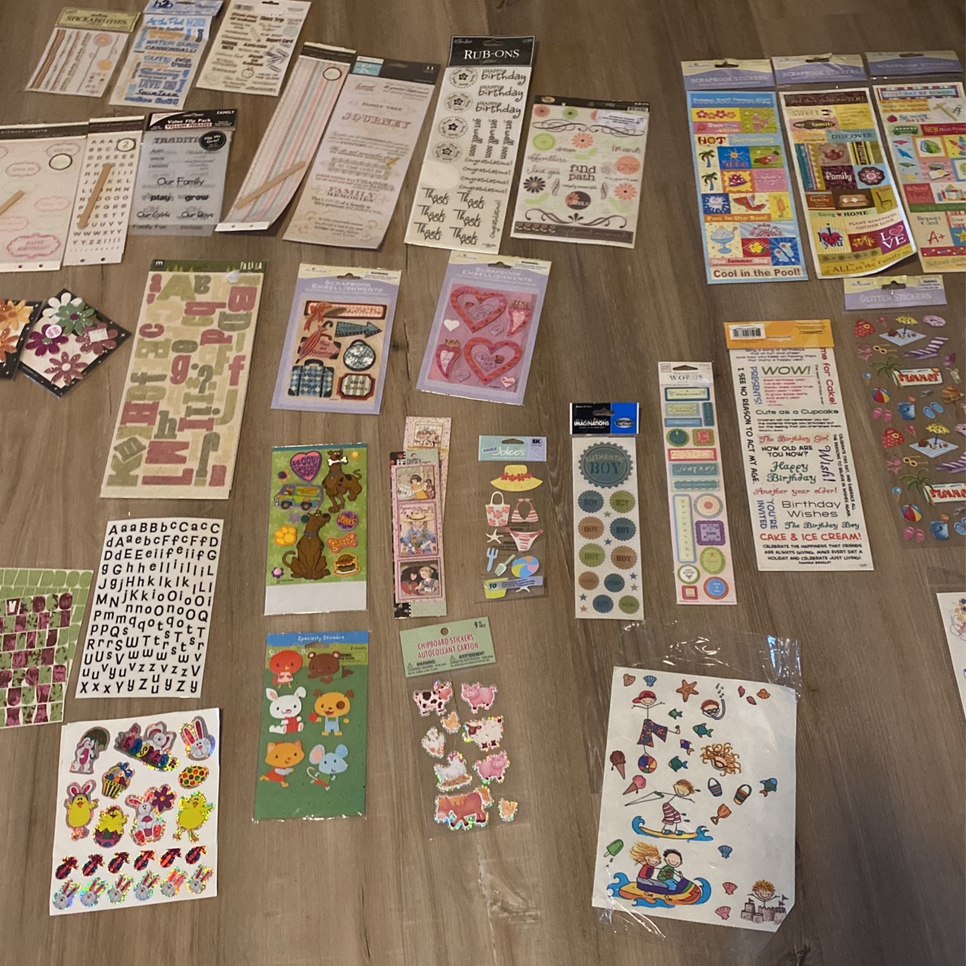 Scrapbooking Embellishments And Stickers 