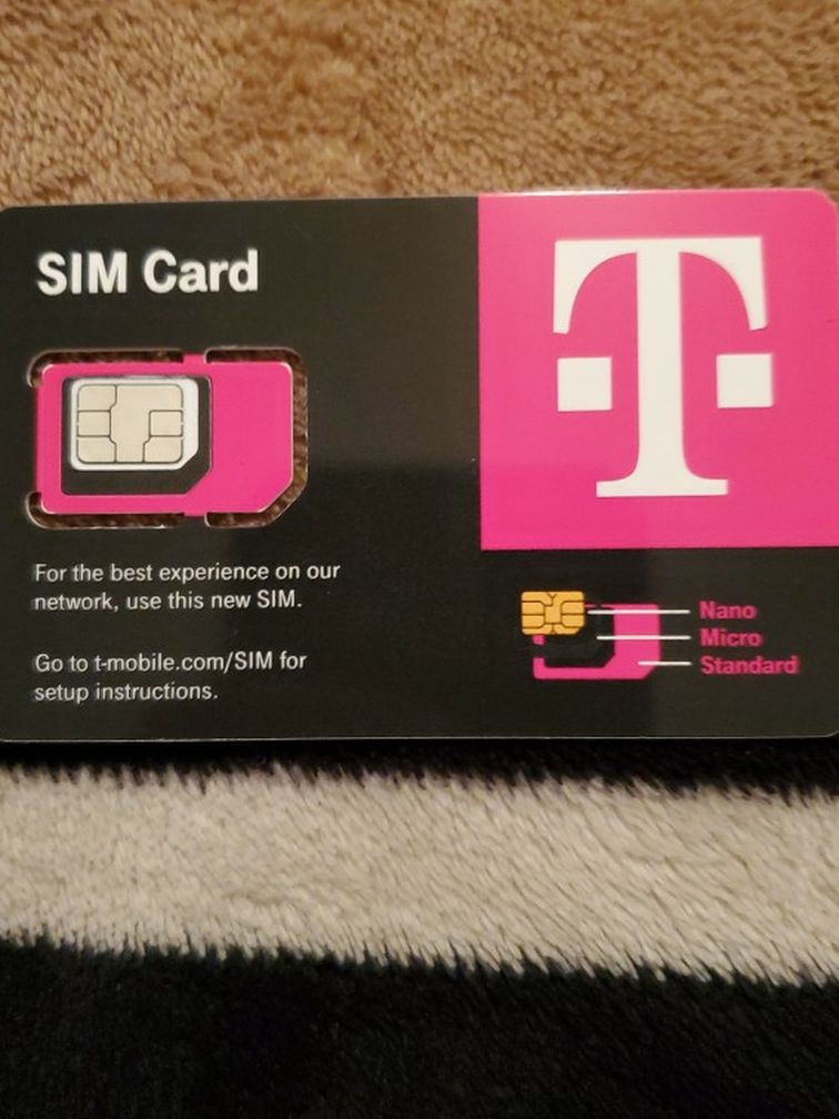 New Tmobile Sim Card