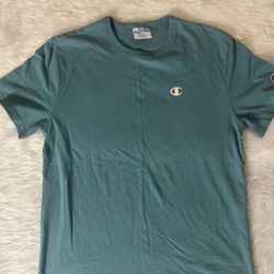 Champion Blue Bar Vintage Men’s T-Shirt Medium 