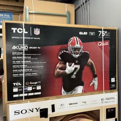TCL 75 Inch 4k Tv Smart 