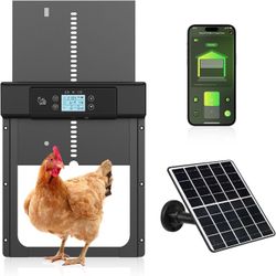 NEW Solar Automatic Chicken Coop Door with WiFi App Control