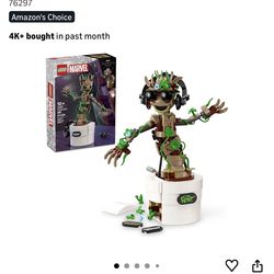 Lego marvel dancing groot