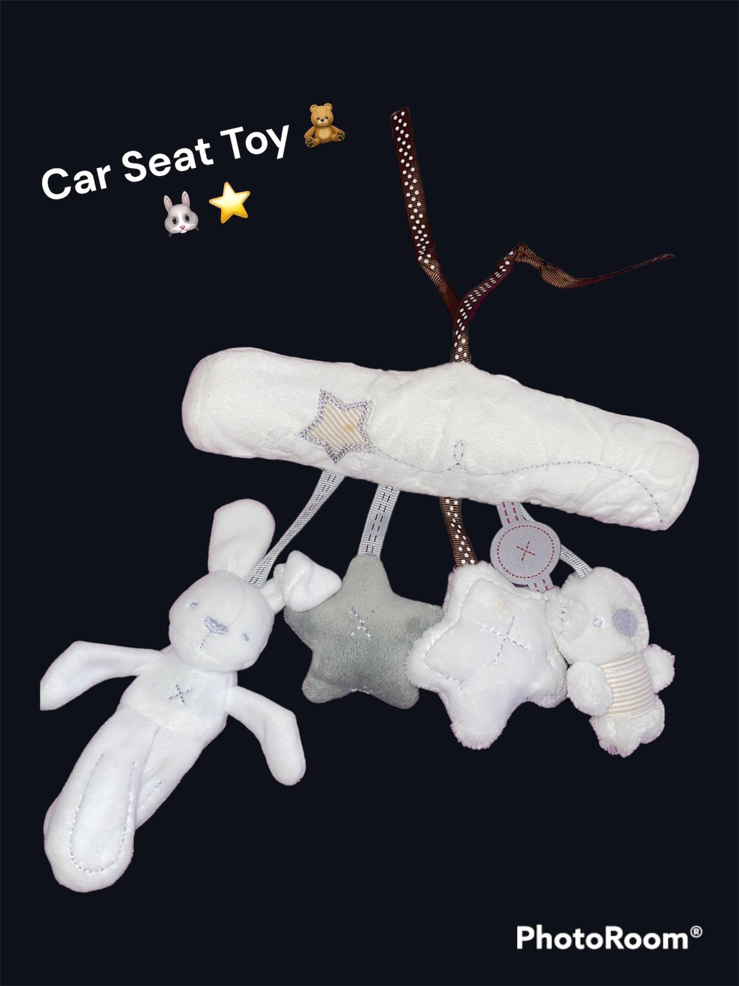 Car Seat Toy 🧸🐰⭐️